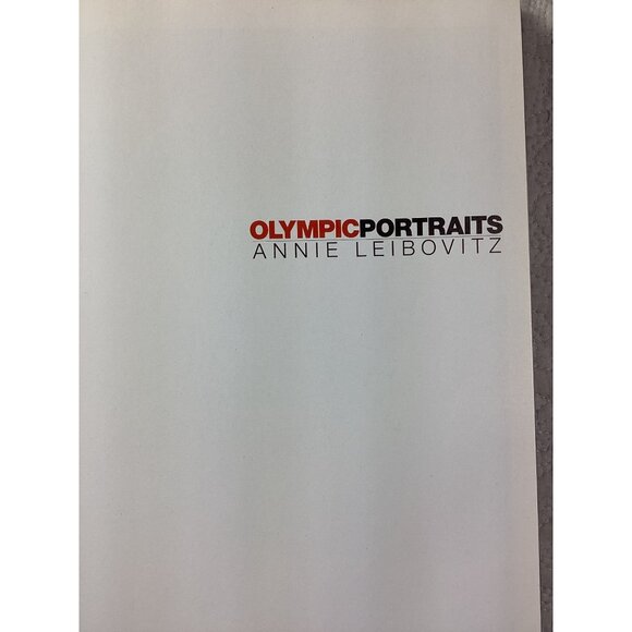 Olympic Portraits By Annie Leibovitz Hardcover Photography Book - Picture 3 of 9